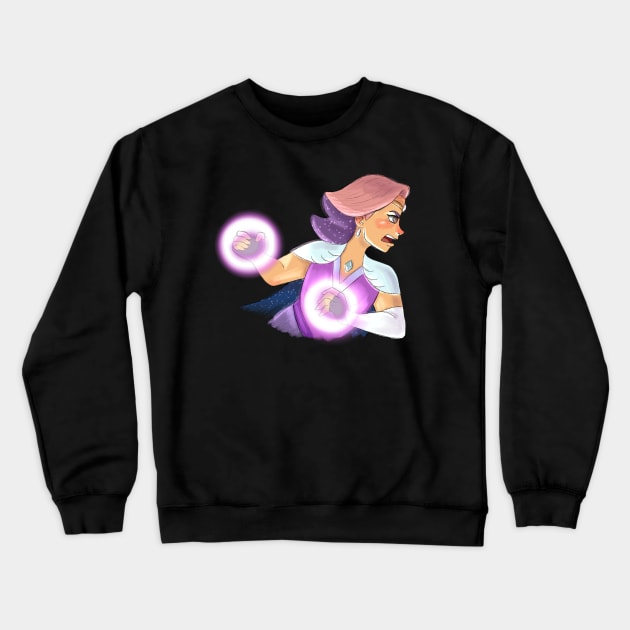 Glimmer Crewneck Sweatshirt by mshell_mayhem